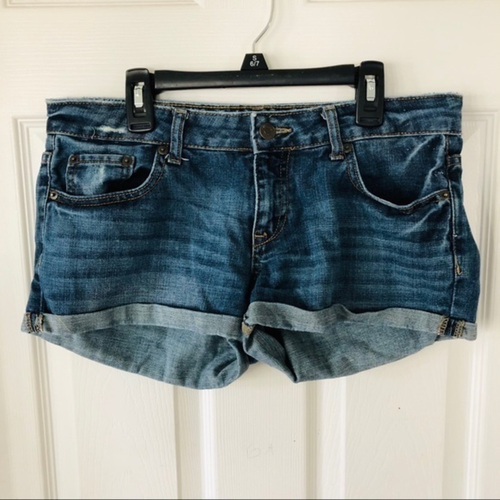 Aeropostale denim jean cotton short shorts size 5/6